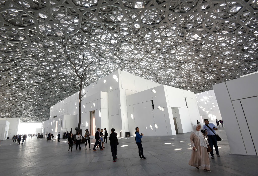 Views of The Louvre Abu Dhabi Museum