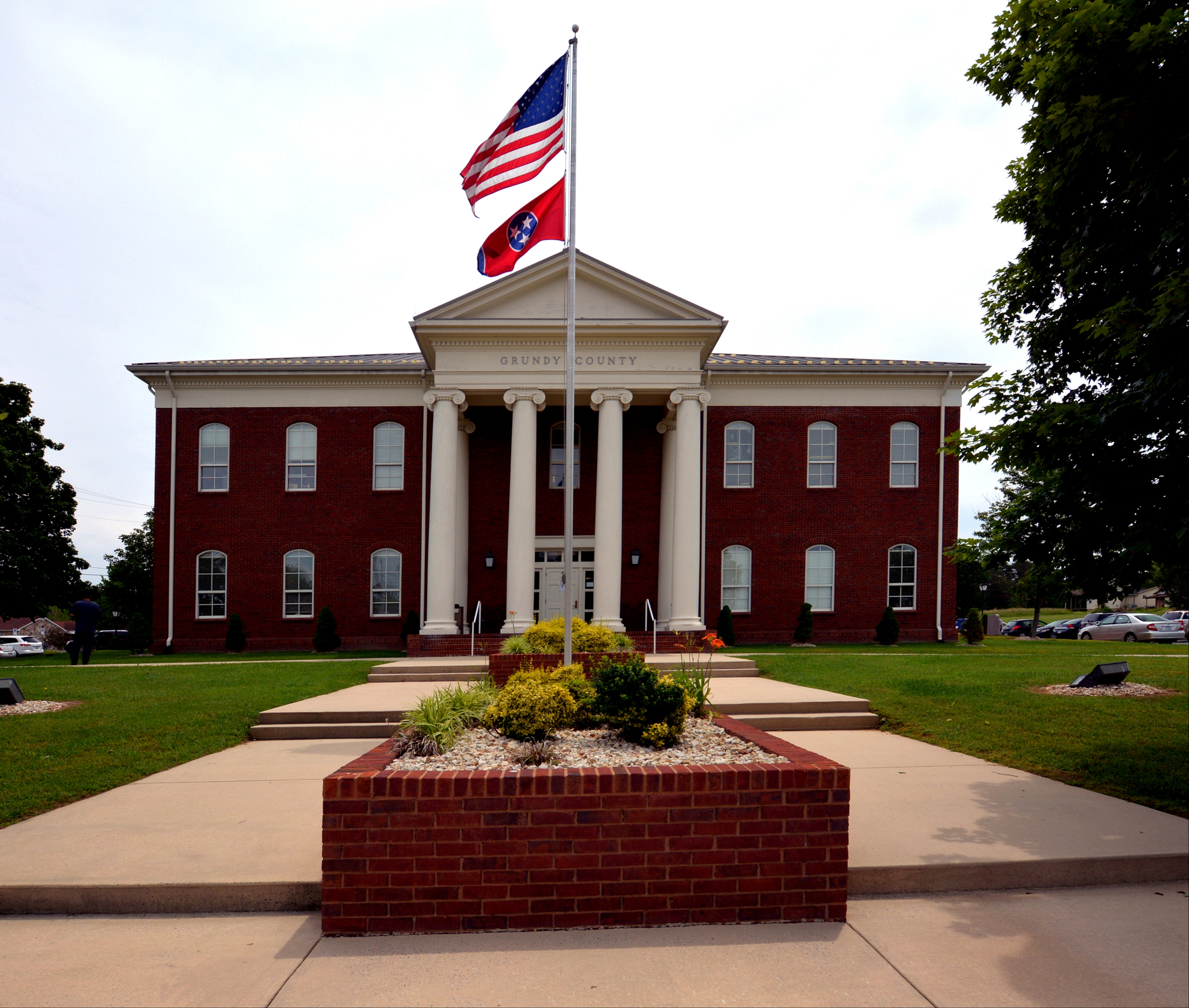 Grundy County courthouse in Altamont, Tennessee