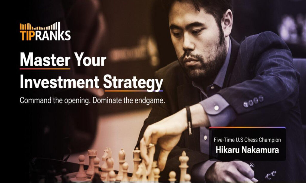 TipRanks to Become Official Sponsor of 5-Time U.S. Chess Champion Hikaru Nakamura