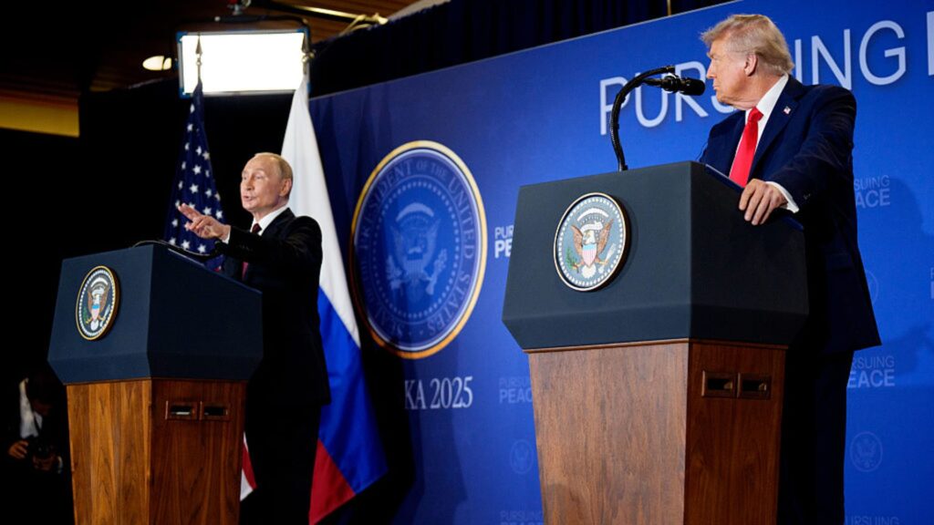 Trump hails Alaska summit with Putin over Ukraine as 'productive'