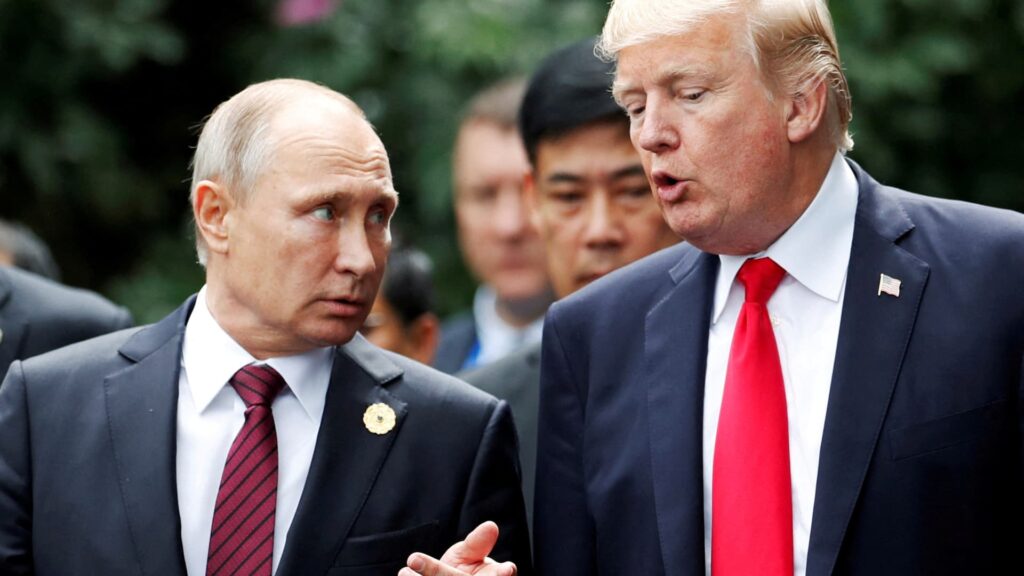 Trump says he will meet with Putin in Alaska on Aug. 15