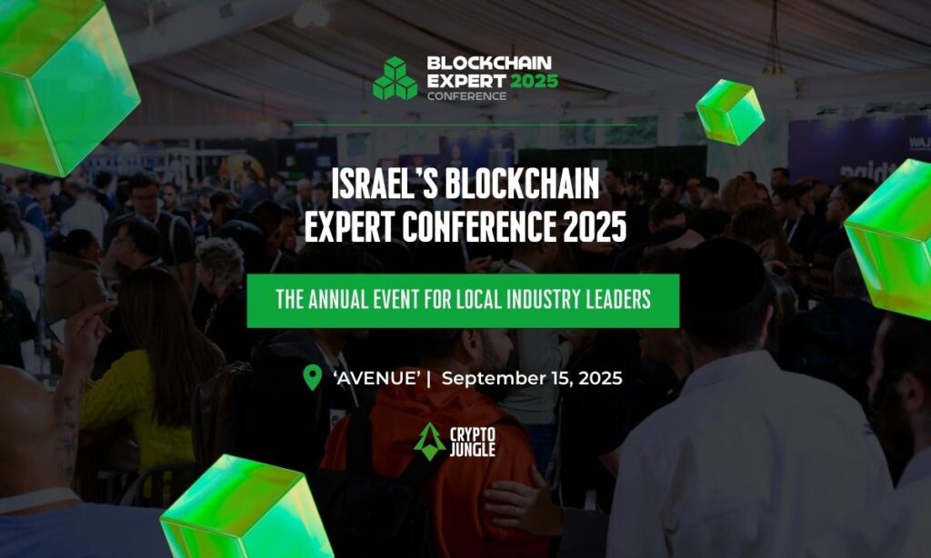On Sep 15: Israel’s Largest Blockchain Conference Returns