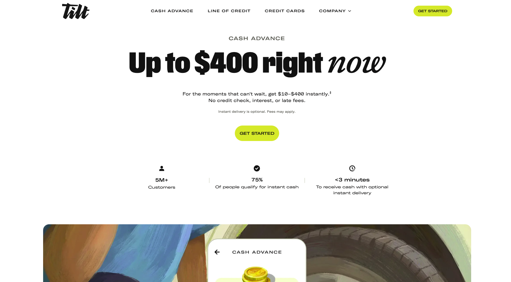 Tilt app homepage Tilt app review