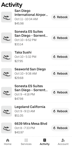 Spending money on Ubers to save time and convenience is much better than getting a rental car - Spending Money to Save Time Is the Best Use of Funds