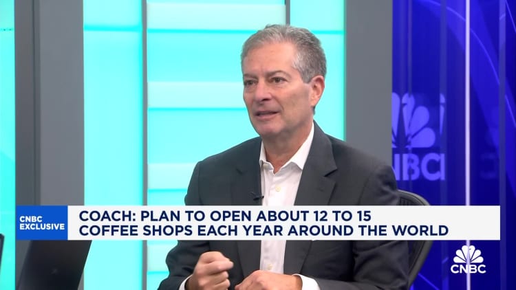 More than 100 Coach coffee shops are on the way, says CEO