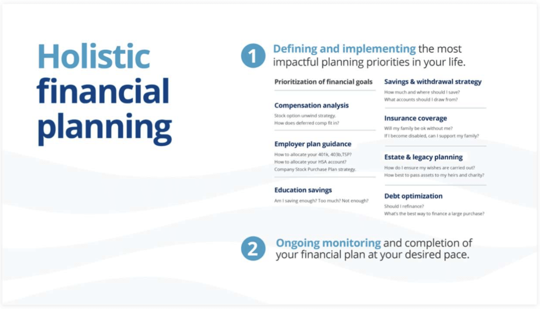 Holistic financial planning by Empower