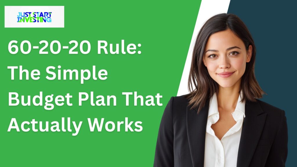 60-20-20 Rule: The Simple Budget Plan That Actually Works