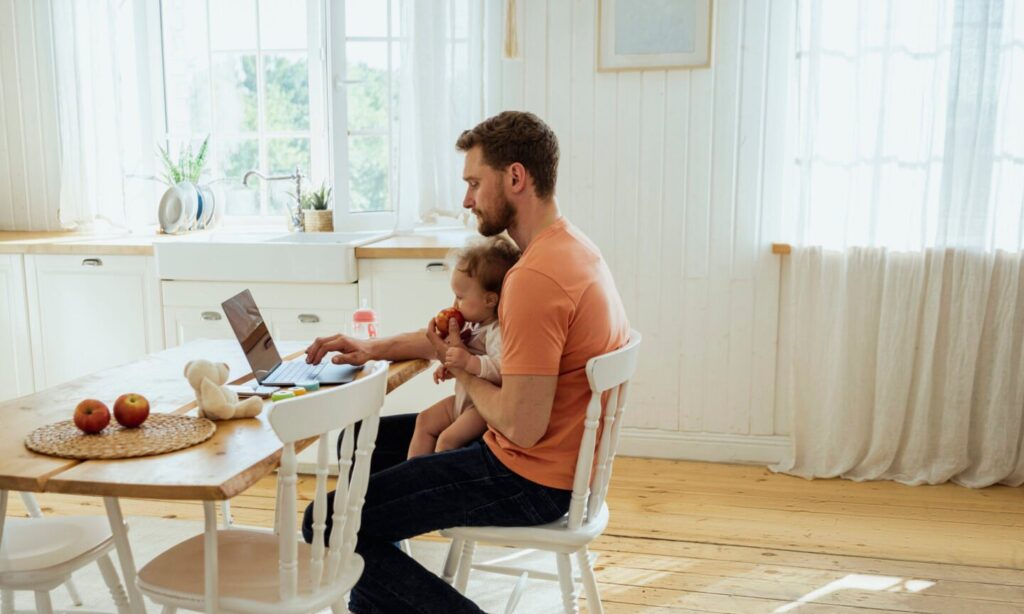 Furniture, Table, Adult