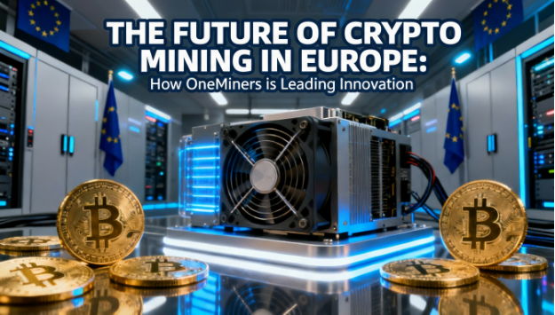 The Future of Crypto Mining in Europe: How OneMiners is Leading Innovation. - Press Release