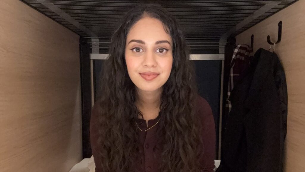 I stayed in a London sleeping pod