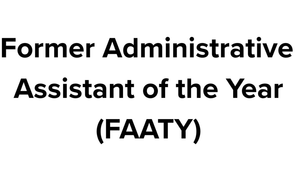 New York State Congressional Delegation Former Administrative Assistant of the Year (FAATY) Award Celebrates 20 Years