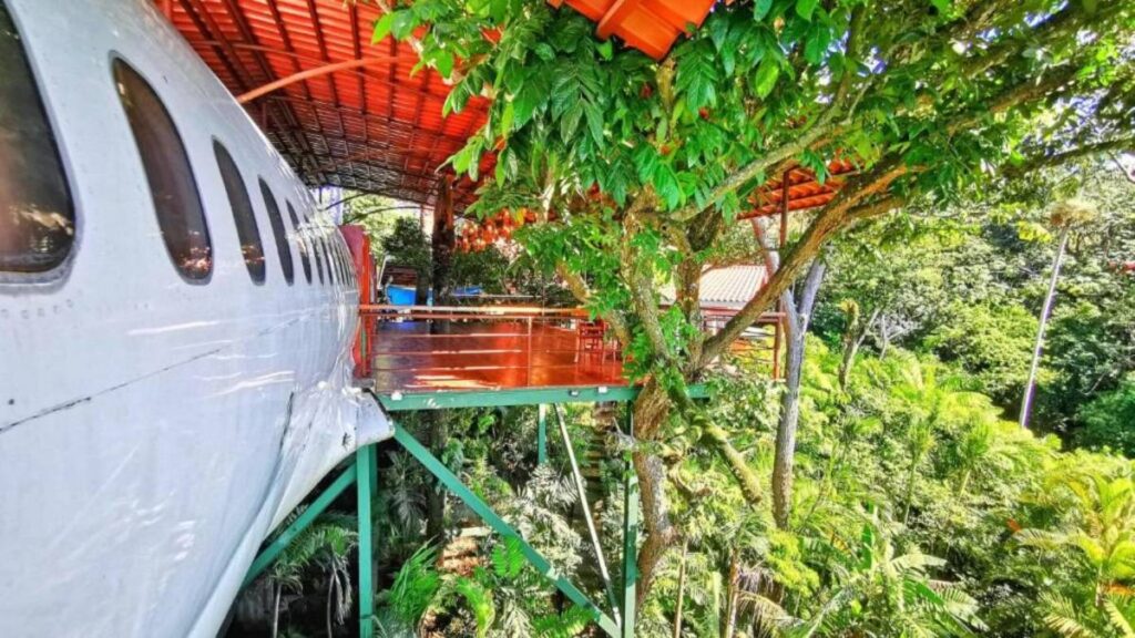 These cool hotels literally look like planes and trains