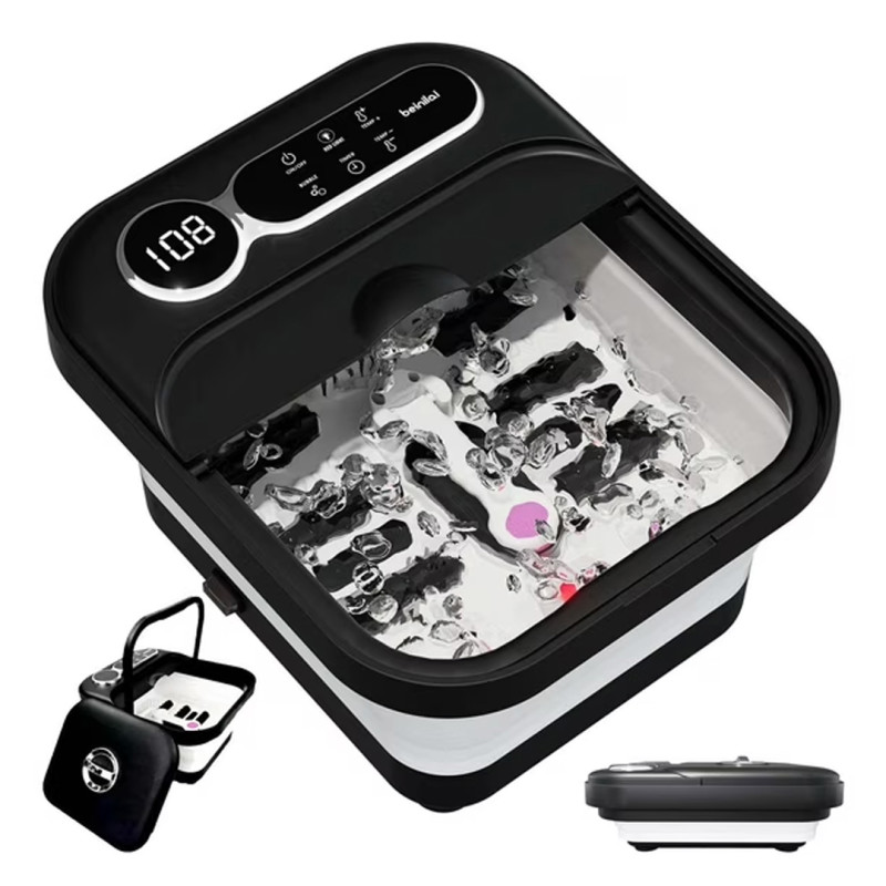 Walmart is selling a $78 collapsible foot bath and massager for only $25 that 'melts away stress'