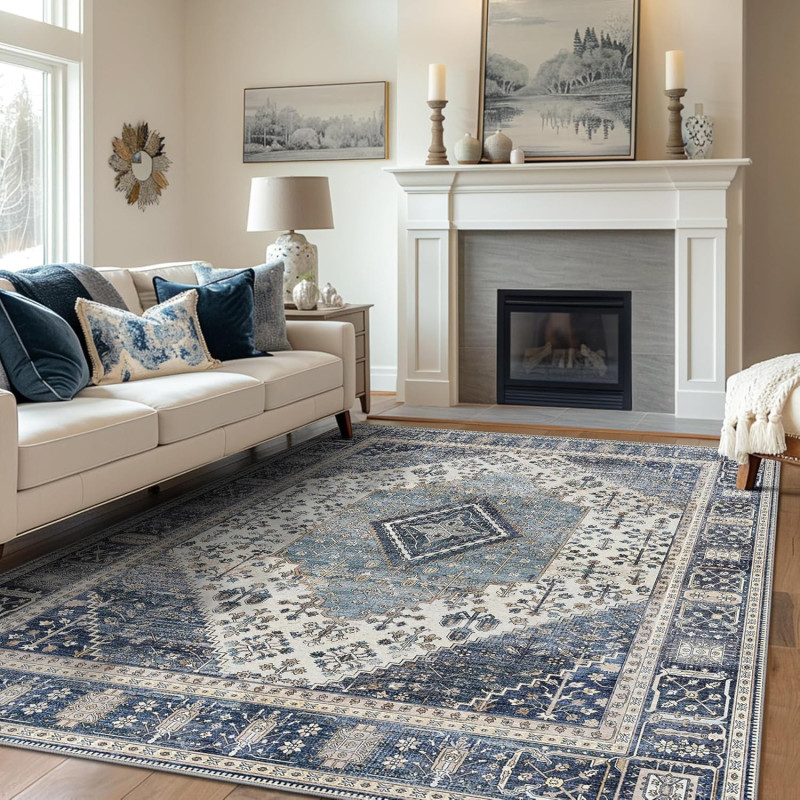 Amazon is selling a washable area rug for only $45