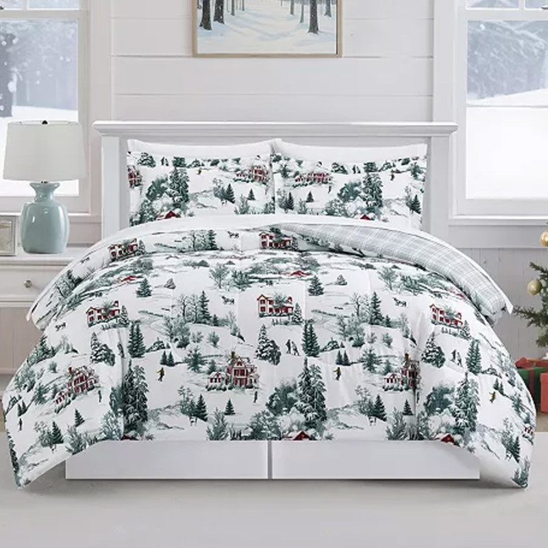 Macy's is selling a charming farmhouse 8-piece comforter set for only $30