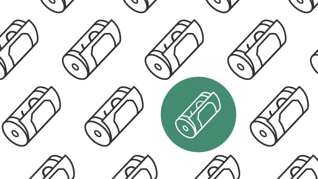 An isometric, line-art pattern of rolled-up banknotes on a clean white background, symbolizing earning money and side hustles for college students. Each banknote roll, featuring a discernible dollar sign, is outlined in black, creating a minimalist yet clear visual. One of these rolled banknotes is uniquely highlighted within a solid green circular overlay, drawing attention to the potential earnings from flexible jobs. This image supports the article's focus on various ways students can earn extra income, such as through on-demand services like food delivery with DoorDash, UberEats, or Amazon Flex, or even becoming a bike or scooter delivery person, emphasizing how these opportunities can offset living expenses or contribute to tuition. Source: The College Investor