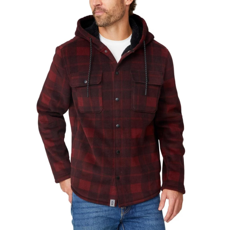REI is selling a 'very comfortable' hooded shirt jacket for $60 that has four pockets