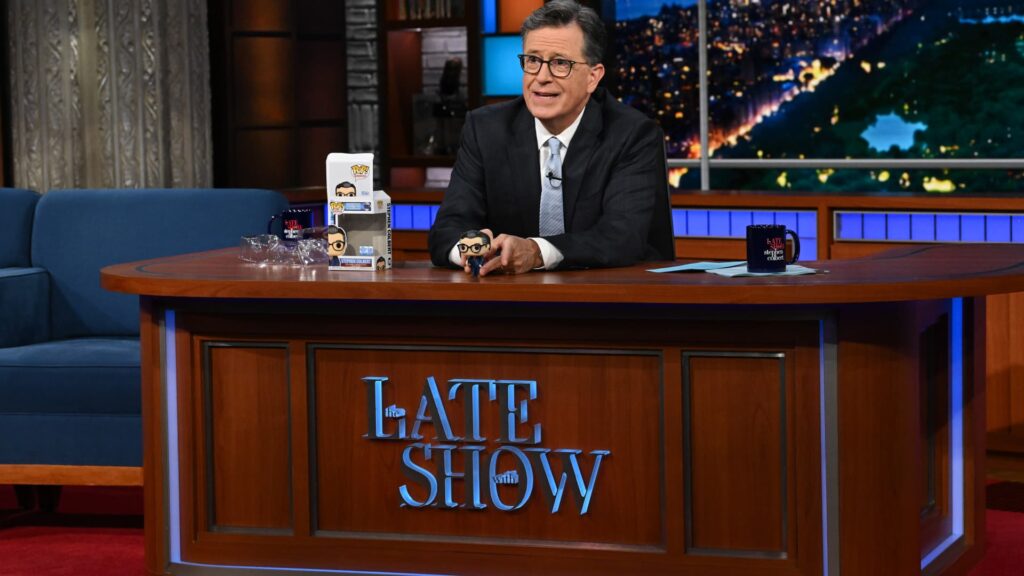 Stephen Colbert blasts CBS over James Talarico statement