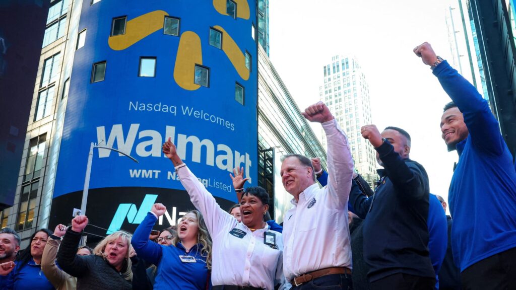 Walmart (WMT) hits $1 trillion market cap