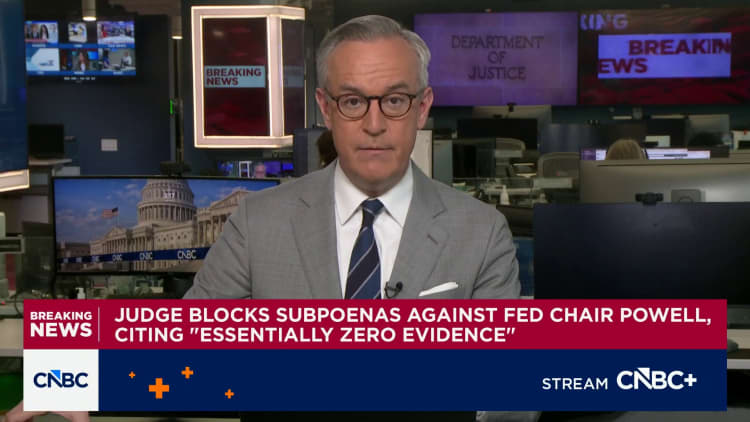 Judge blocks subpoenas against Fed Chair Powell citing 'essentially zero evidence'