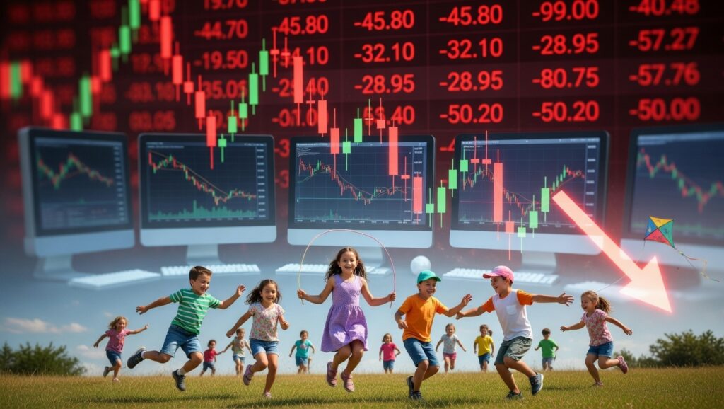 A Crashing Stock Market Is Great For Our Children's Future