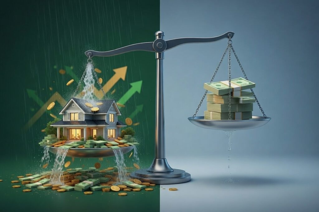 It Is Easier To Make Millions On A Home Than In Stocks