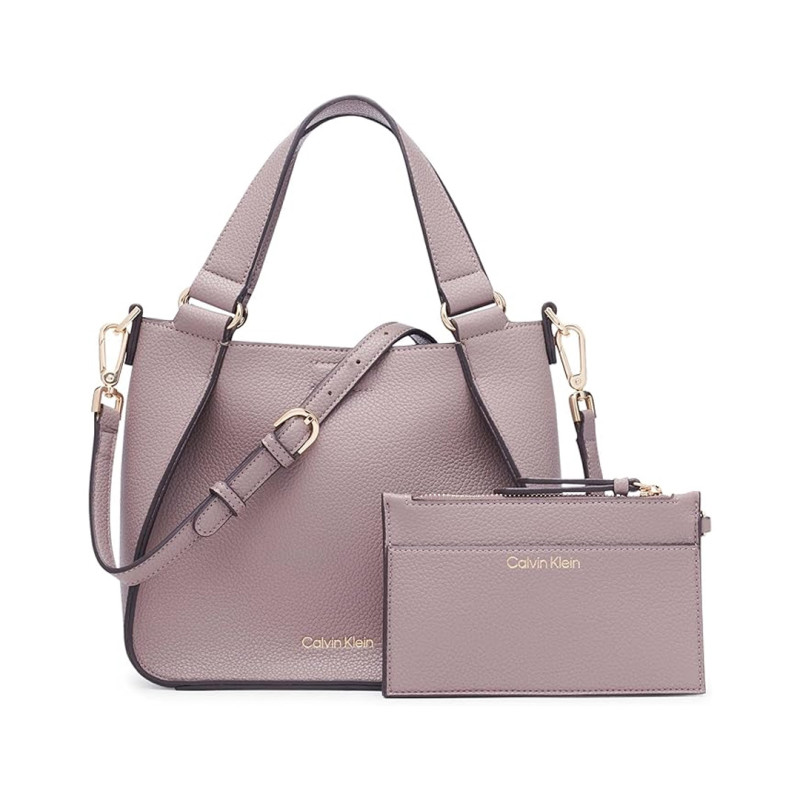 Amazon is selling a Calvin Klein crossbody bag with a matching zip pouch for $53