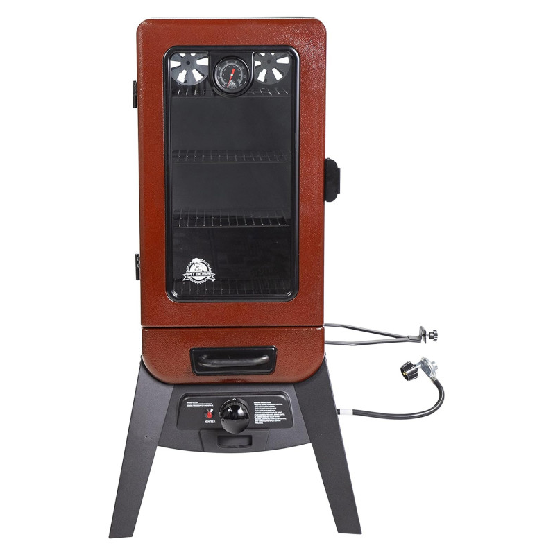 Amazon is selling the $400 Pit Boss 3-Series smoker for $200 that's a perfect addition to your backyard barbecue