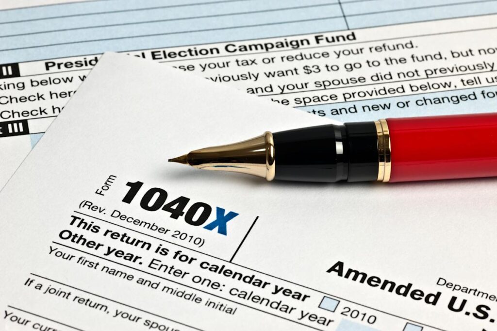 How to file an amended tax return: Instructions for Form 1040-X