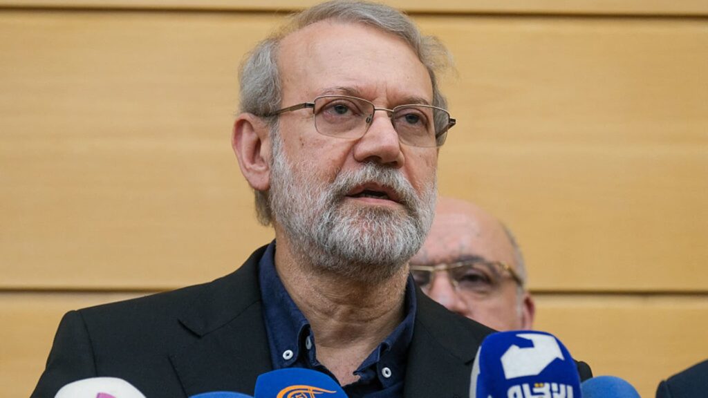 Israel says Iran’s security chief, Ali Larijani, killed