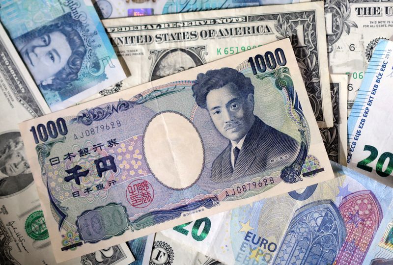 Safe haven Japanese yen and Swiss franc gain after weekend Iran strikes