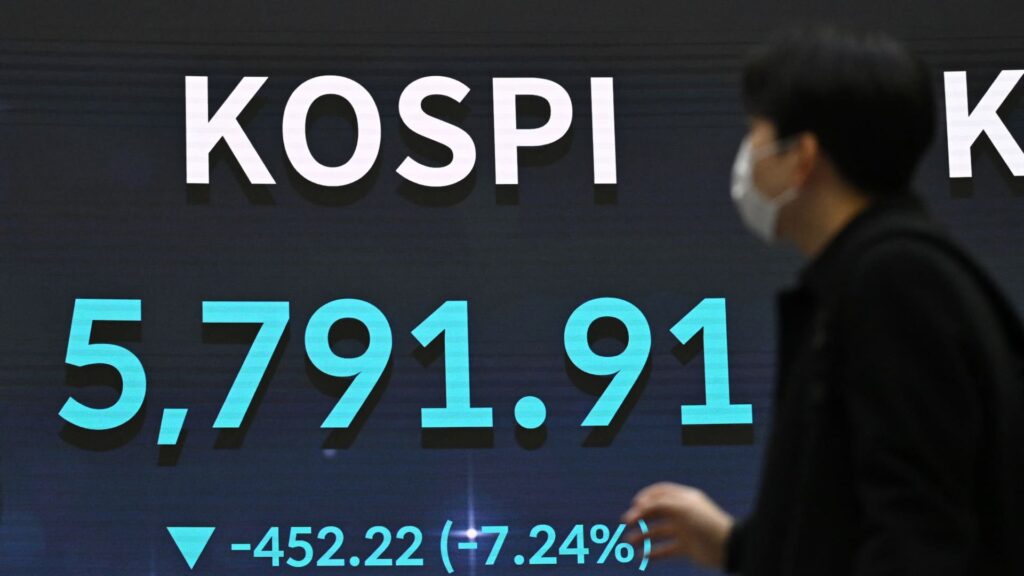 South Korea stocks crashed 18% in two days. Could it happen here?