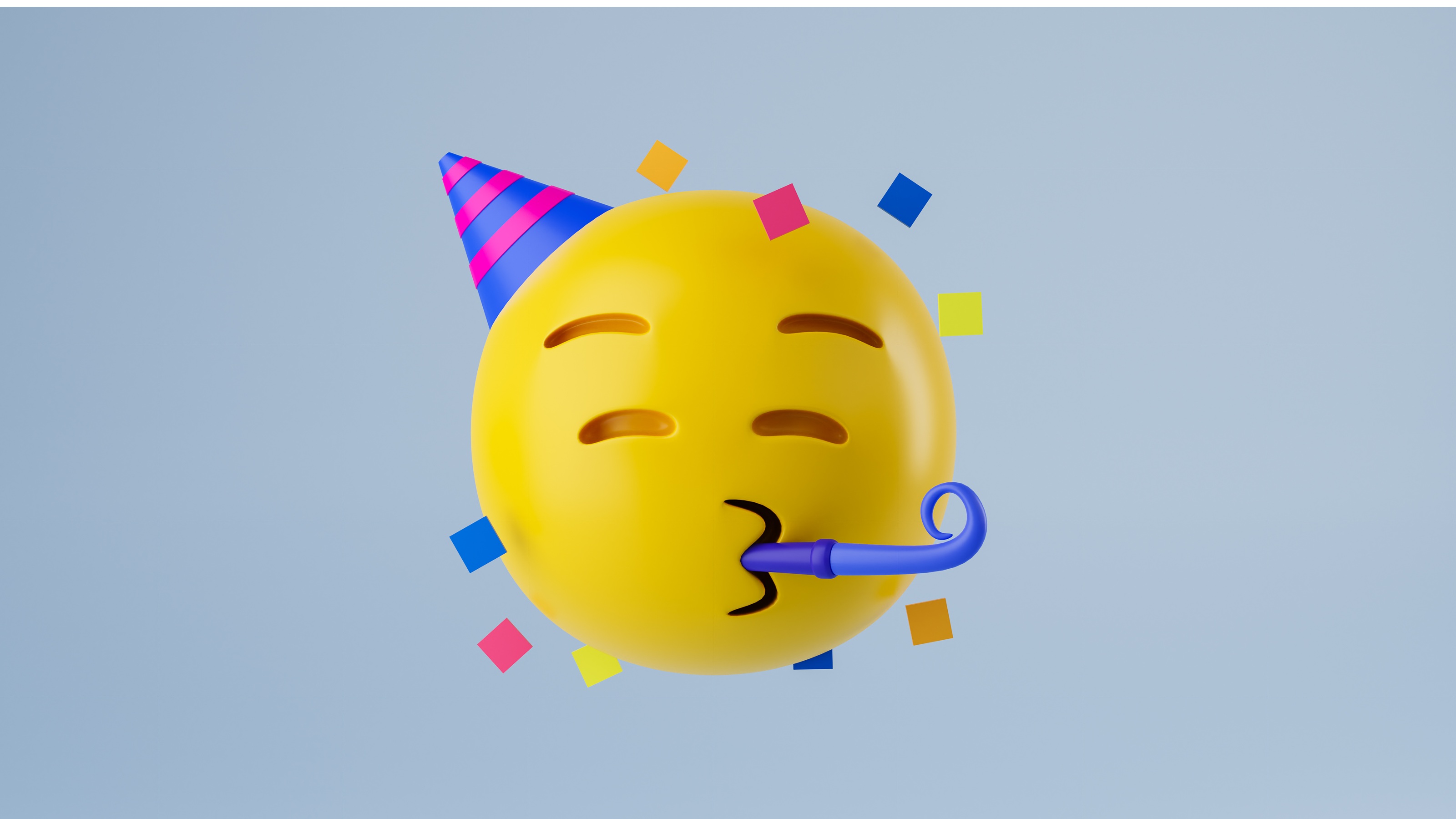 A celebration emoji.