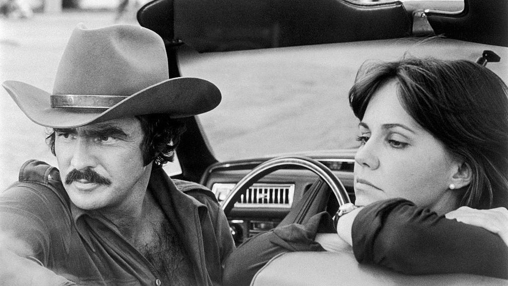 Burt Reynolds and Sally Field in Smokey and the Bandit