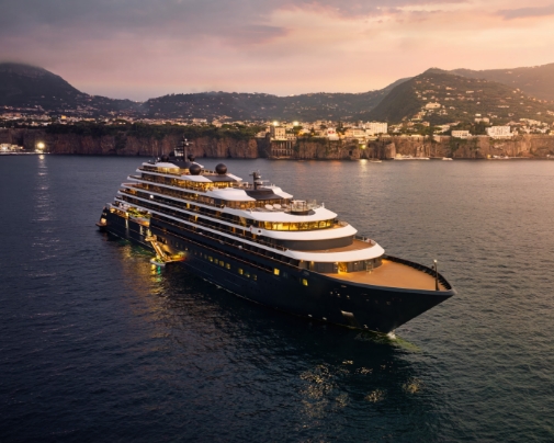 The Ritz-Carlton Yacht Collection's Evrima.