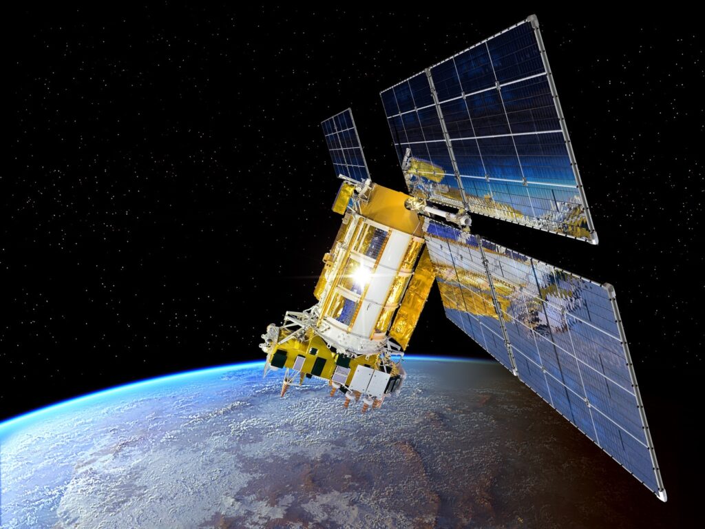 Navigation space satellite