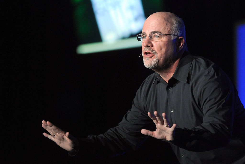 Personal finance guru Dave Ramsey speaks to a crowd of thousands at his event Dave Ramsey's Total Money Makeover LIVE at Cox Convention Center in Oklahoma City, OK.