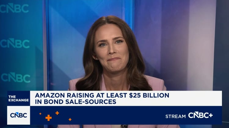 Amazon raising at least $25B in bond sale