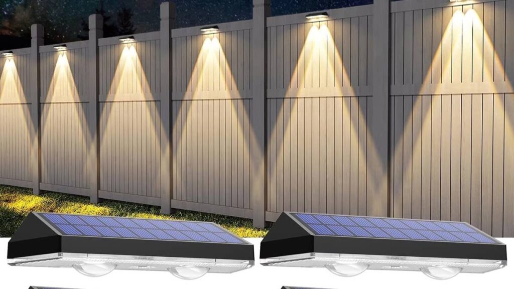 Walmart has a 6-pack of waterproof solar flights on sale for $36