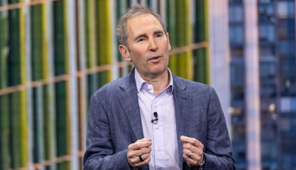 Image of Amazon CEO Andy Jassy.