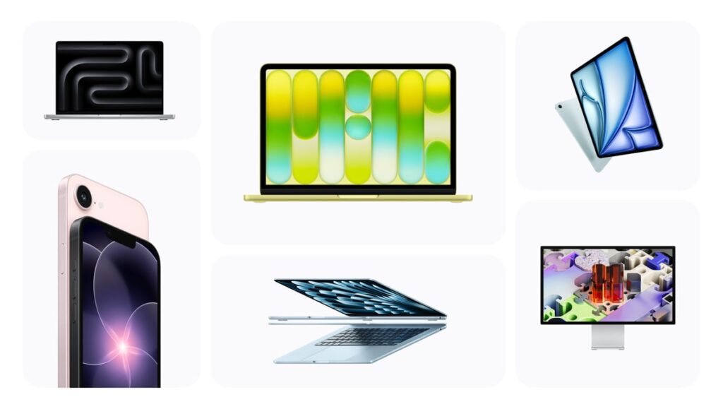 Apple product lineup.