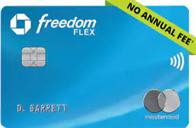 chase freedom flex card