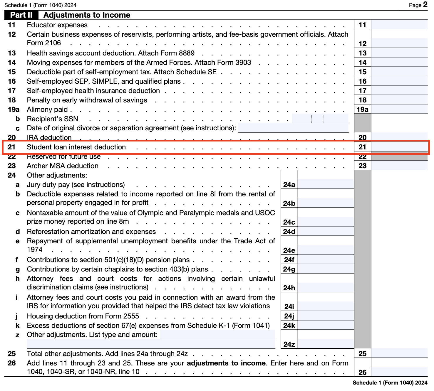 Where To Claim Student Loan Interest Deduction On Form 1040 Where To Claim Student Loan Interest Deduction On Form 1040 | Source: The College Investor