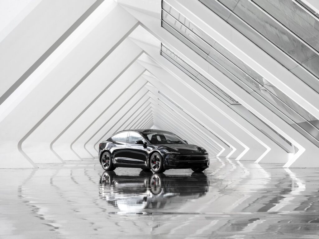 Tesla Model 3 performance variant.