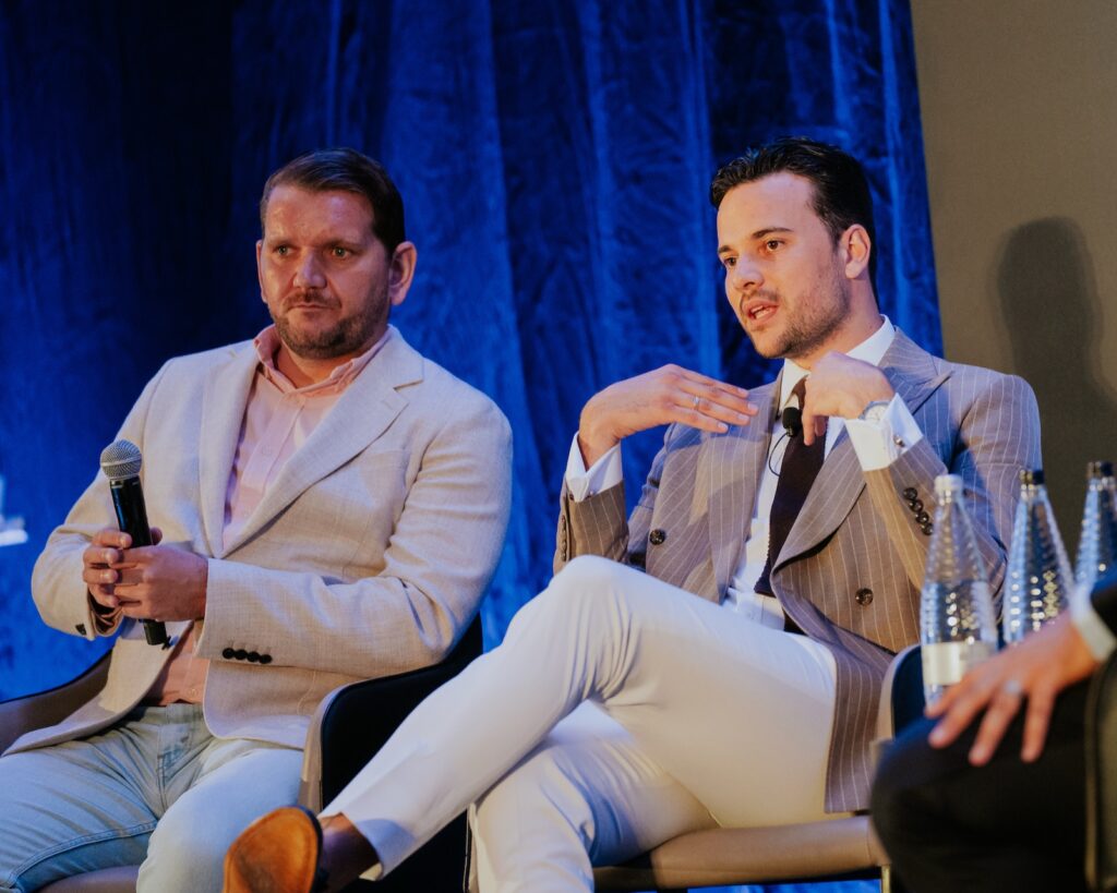Alpha Capital Group founders George Kohler and Andrew Blaylock