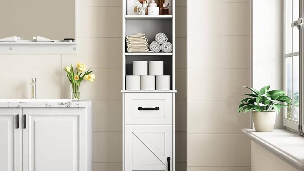 Walmart has a 5-foot farmhouse storage cabinet for only $100